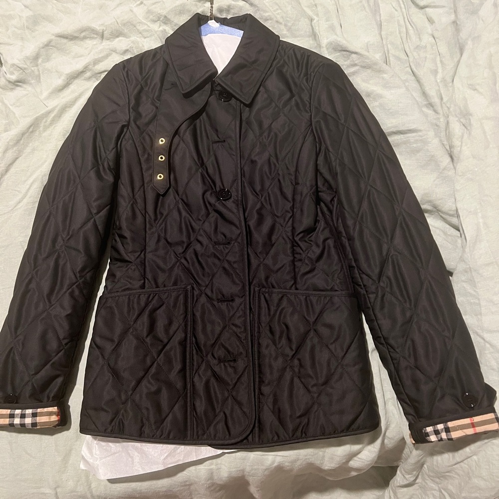 Burberry quilted jacket